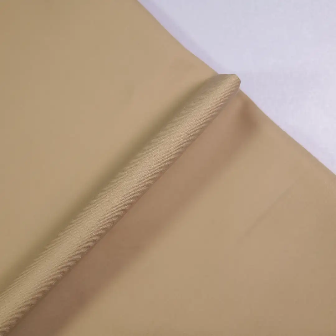 China Fabric for Shorts,Trench Coat,Open Waistcoat,Tank Midi Dress Twill Synthetic Woven Fabric Polyester khaki color buy from China wholesaler bulk order at wholesale price free worldwide shipping Alibaba