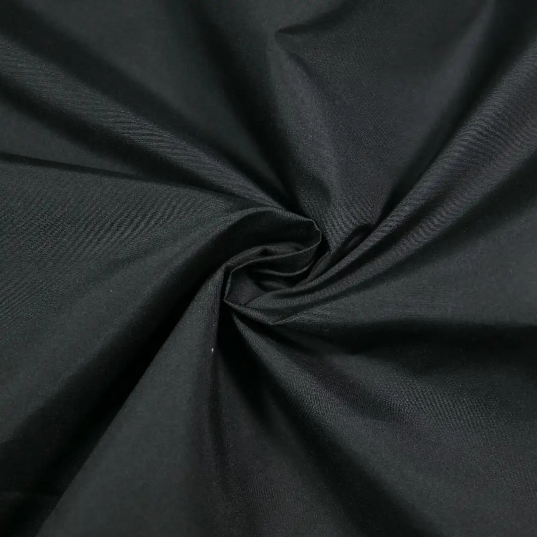 China Fabric for Down Jacket,Padded Jacket Polyester Pongee Synthetic Woven Fabric Polyester black color buy from China wholesaler bulk order at wholesale price free worldwide shipping Alibaba