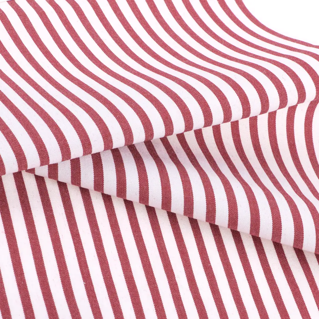 China Fabric for Blouse,Crop Top,Skirt Cotton YD Poplin Natural Woven Fabric Cotton stripe color buy from China wholesaler bulk order at wholesale price free worldwide shipping Alibaba