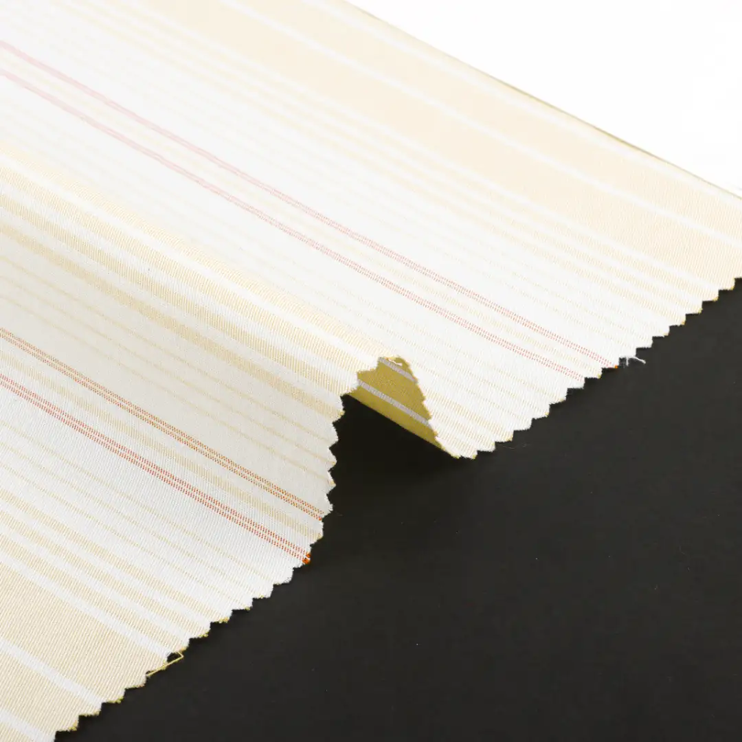 China Fabric for Blouse,Crop Top,Skirt Cotton Twill Stripe Natural Woven Fabric Cotton stripe color buy from China wholesaler bulk order at wholesale price free worldwide shipping Alibaba