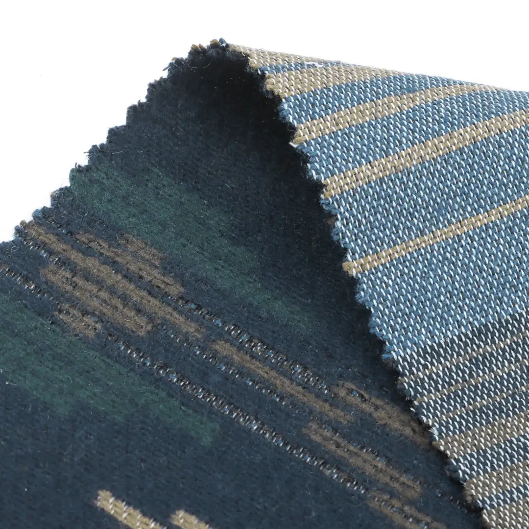 China Fabric for Jackets,Skirt,Sweatshirt TC Jacquard Woven Blended Fabric Cotton Polyester 提花 color buy from China wholesaler bulk order at wholesale price free worldwide shipping Alibaba