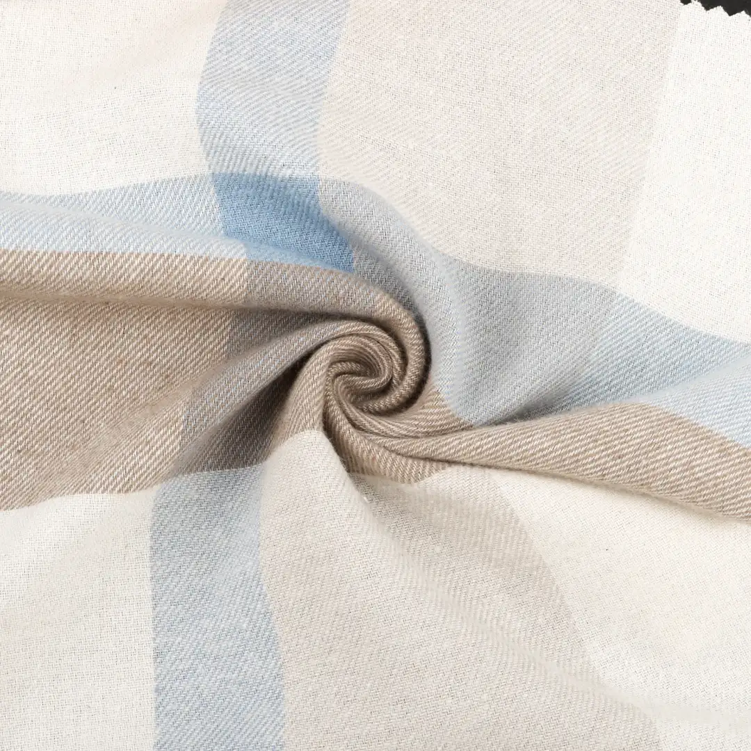 China Fabric for Blouse,Skirt,Loungewear Flannel Woven Blended Fabric Polyester Cotton check color buy from China wholesaler bulk order at wholesale price free worldwide shipping Alibaba