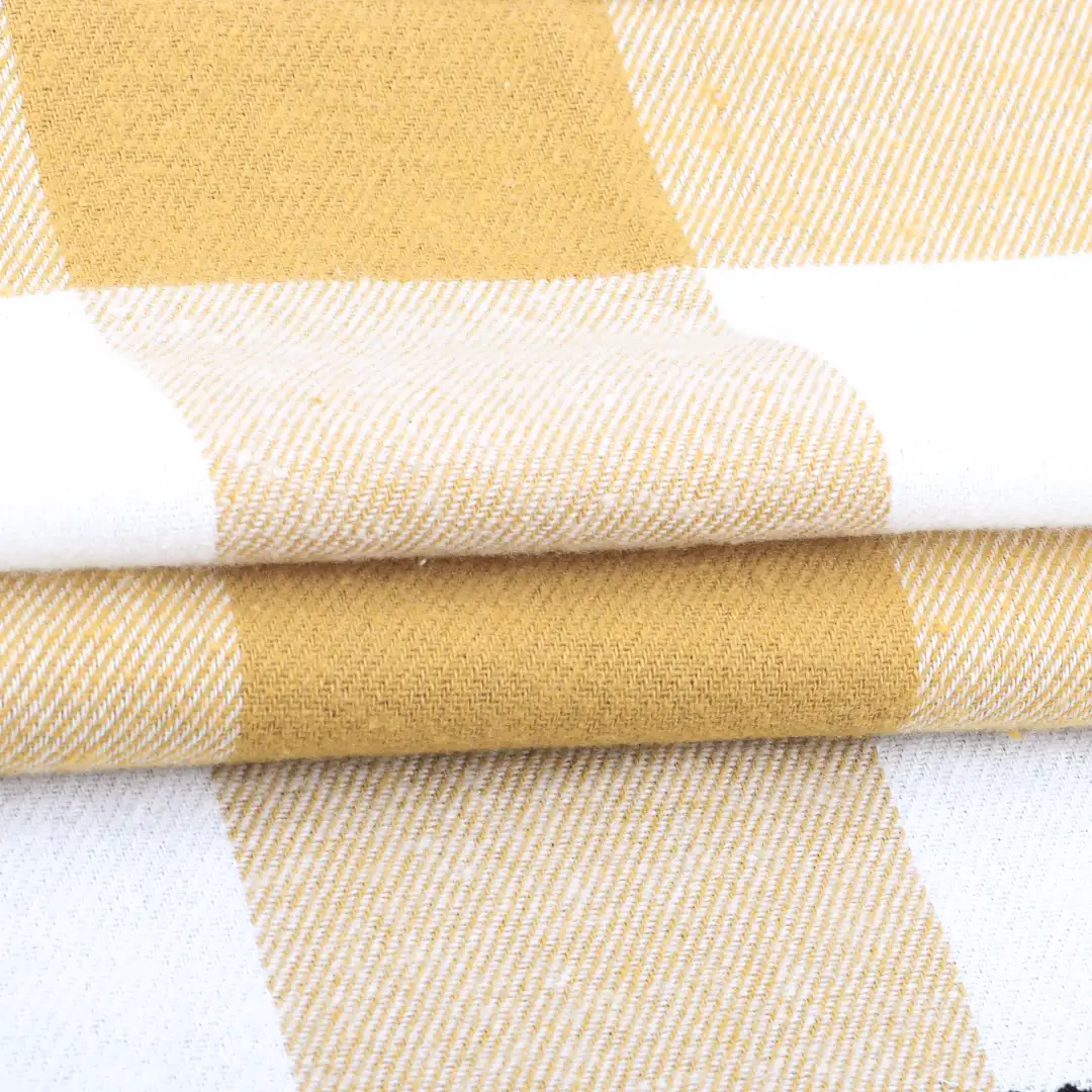 China Fabric for Blouse,Skirt,Loungewear Flannel Woven Blended Fabric Polyester Cotton check color buy from China wholesaler bulk order at wholesale price free worldwide shipping Alibaba