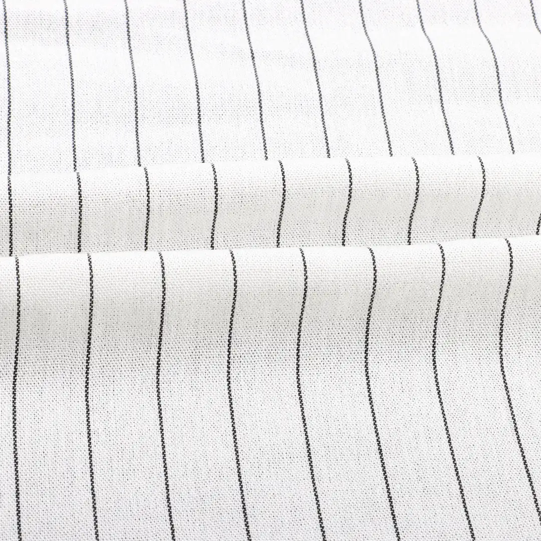 China Fabric for Blouse,Skirt,Skirt  Yarn Dyed Stripe Woven Blended Fabric Rayon Nylon Polyester stripe color buy from China wholesaler bulk order at wholesale price free worldwide shipping Alibaba