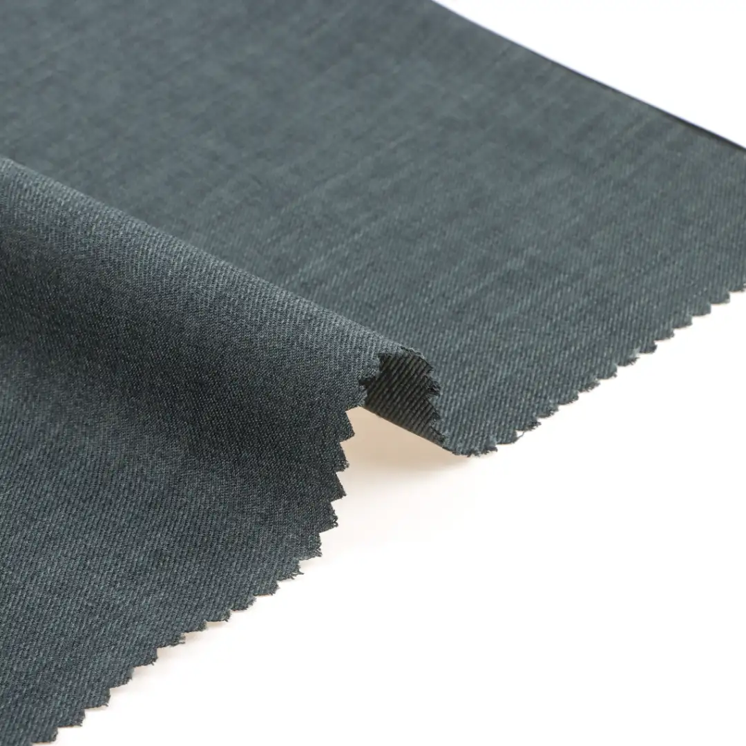 China Fabric for Shirt,Suit Trouser,Blazer,Blouse,Skirt Twill Woven Blended Fabric Polyester NAVY GREY color buy from China wholesaler bulk order at wholesale price free worldwide shipping Alibaba