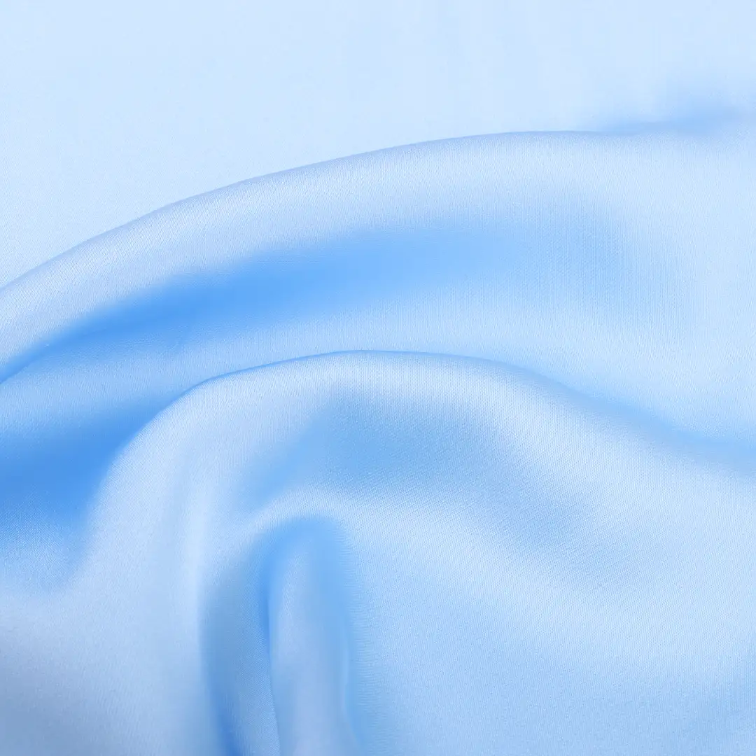 China Fabric for Shirt,Blouse,Skirt,Skirt  Chiffon Woven Blended Fabric Polyester Blue color buy from China wholesaler bulk order at wholesale price free worldwide shipping Alibaba