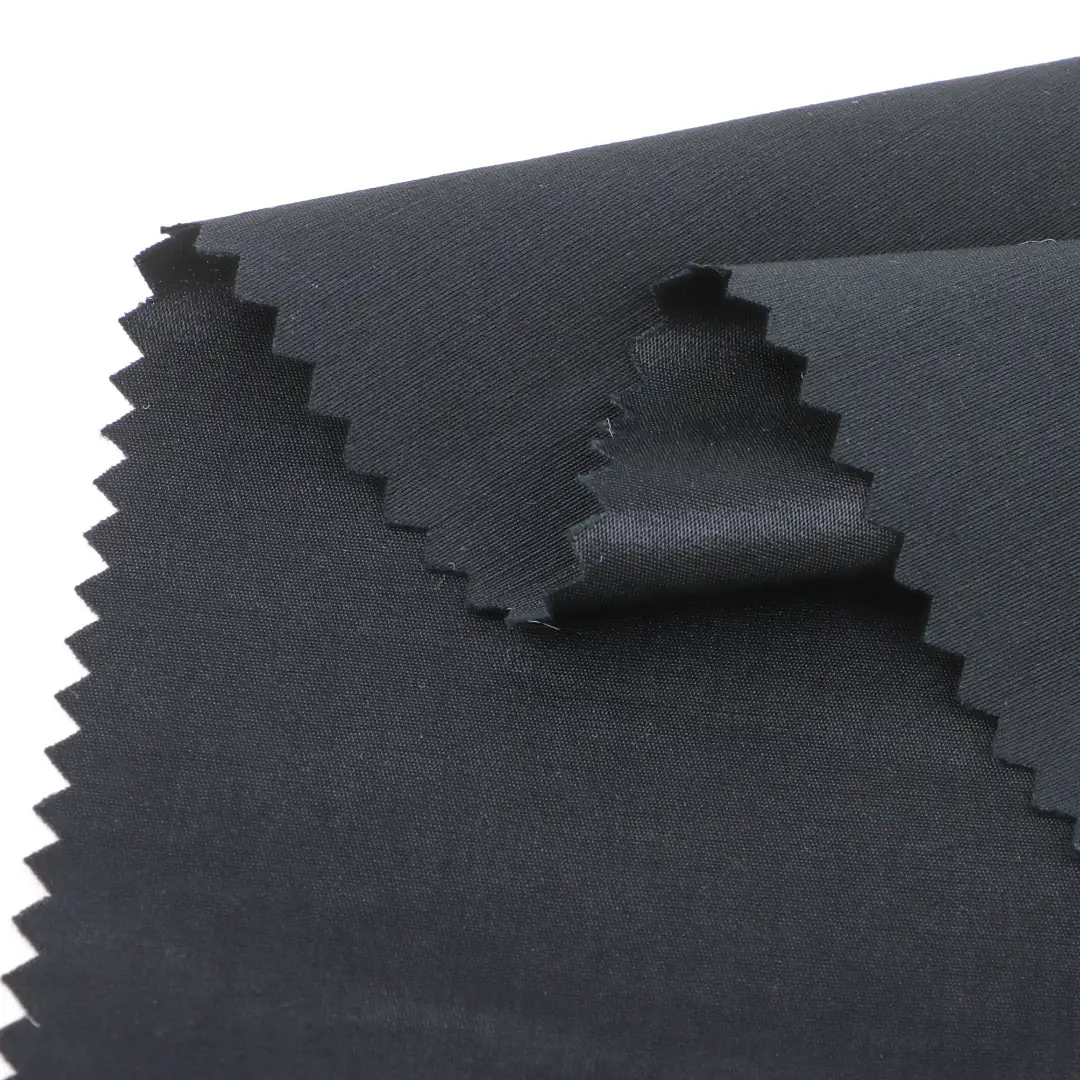 China Fabric for Shirt,Blouse,Skirt,Skirt ,Wide Leg Trousers Polyester/Rayon Plain Woven Blended Fabric Rayon Polyester BLACK color buy from China wholesaler bulk order at wholesale price free worldwide shipping Alibaba