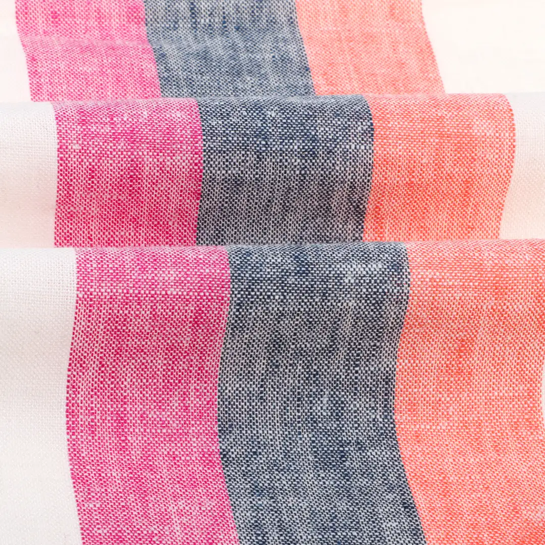 China Fabric for Tank Top,Blouse,Loungewear Linen/Rayon YD Plain Natural Woven Fabric Linen Rayon stripe color buy from China wholesaler bulk order at wholesale price free worldwide shipping Alibaba