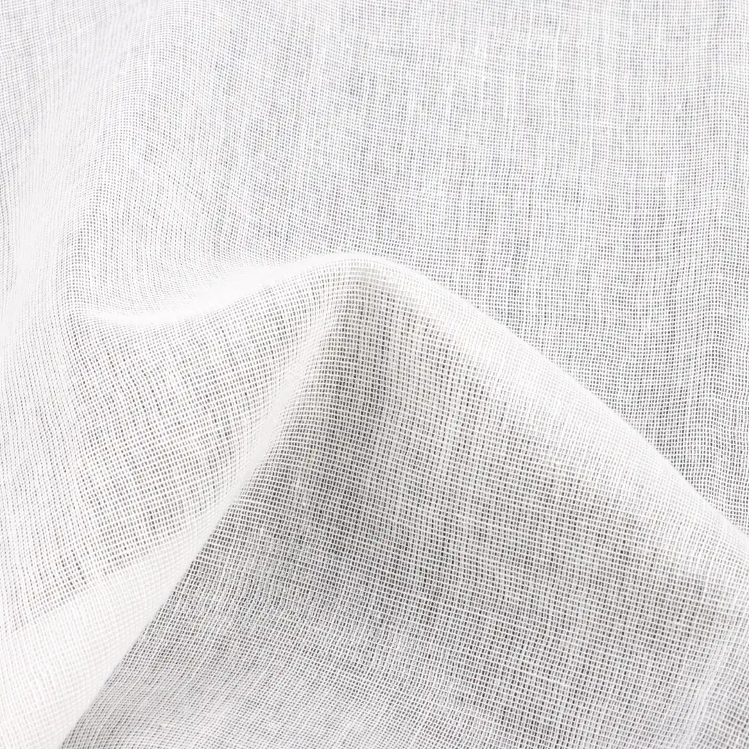 China Fabric for Blouse,Crop Top TC Poplin Woven Blended Fabric Cotton Polyester white color buy from China wholesaler bulk order at wholesale price free worldwide shipping Alibaba