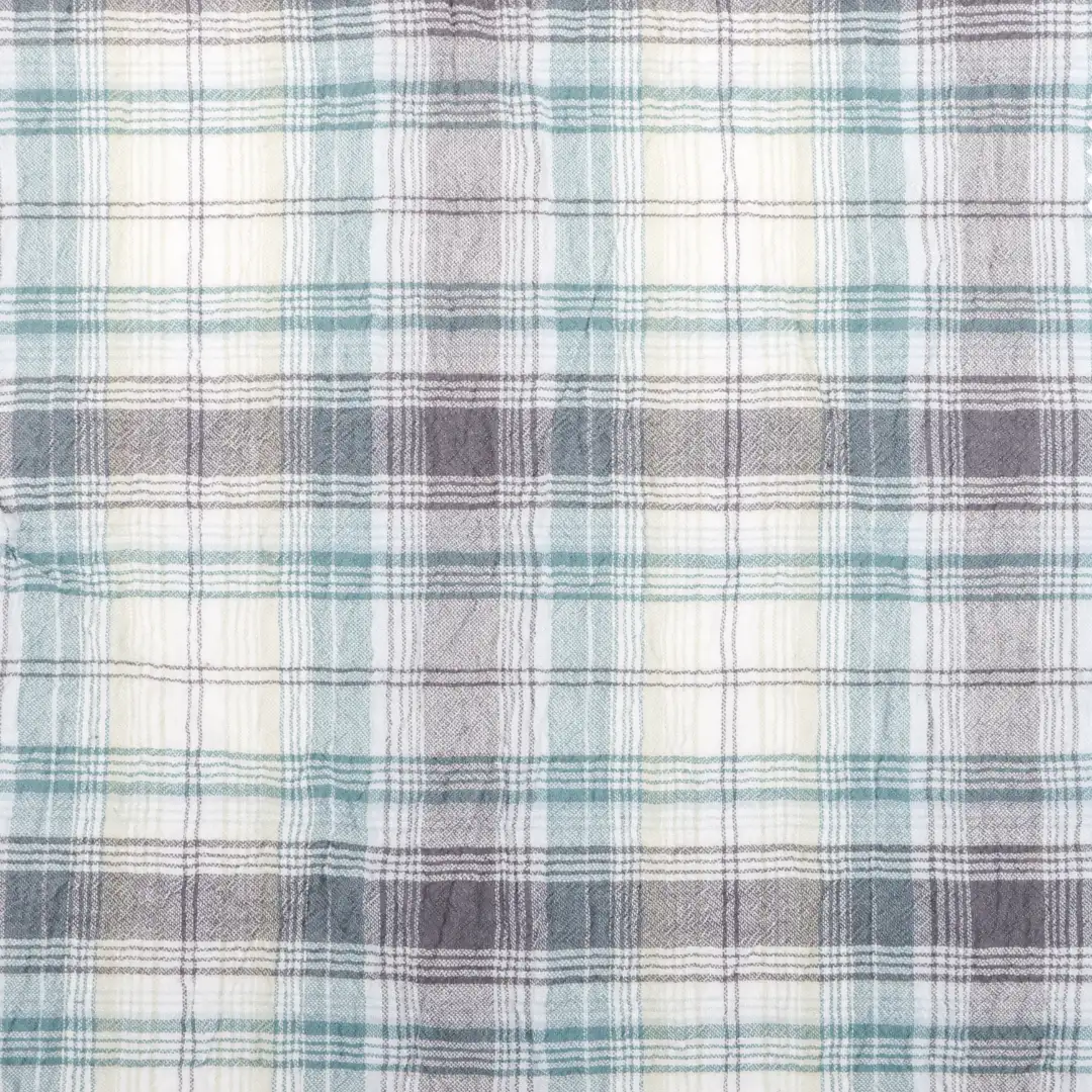 China Fabric for Skirt Cotton YD Crepe Natural Woven Fabric Cotton Elastane check color buy from China wholesaler bulk order at wholesale price free worldwide shipping Alibaba
