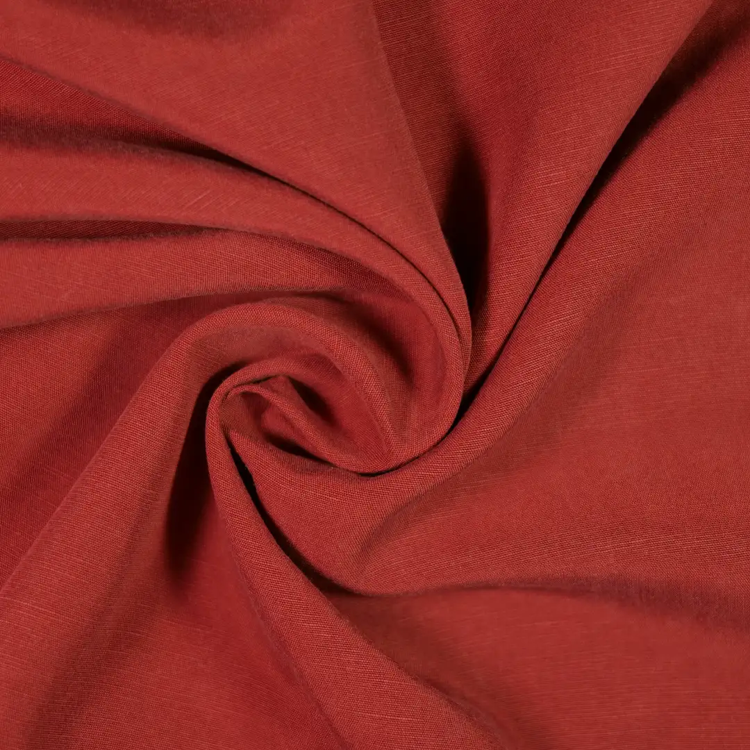 China Fabric for Shirt,Pants,Blazer,Blouse,Crop Top,Skirt Lyocell Twill Natural Woven Fabric Lyocell chili oil color buy from China wholesaler bulk order at wholesale price free worldwide shipping Alibaba