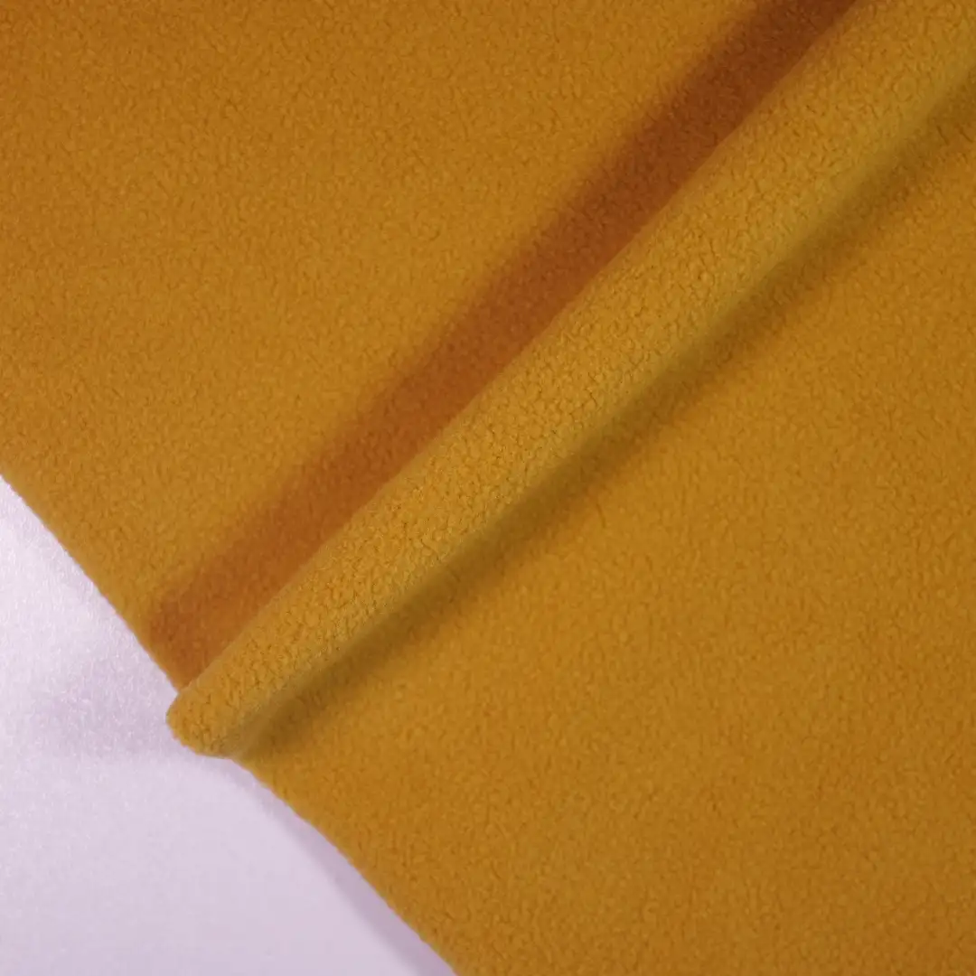 China Fabric for Hoodie,Pajamas,Loungewear Polar Fleece Knit Fabric Polyester orange color buy from China wholesaler bulk order at wholesale price free worldwide shipping Alibaba