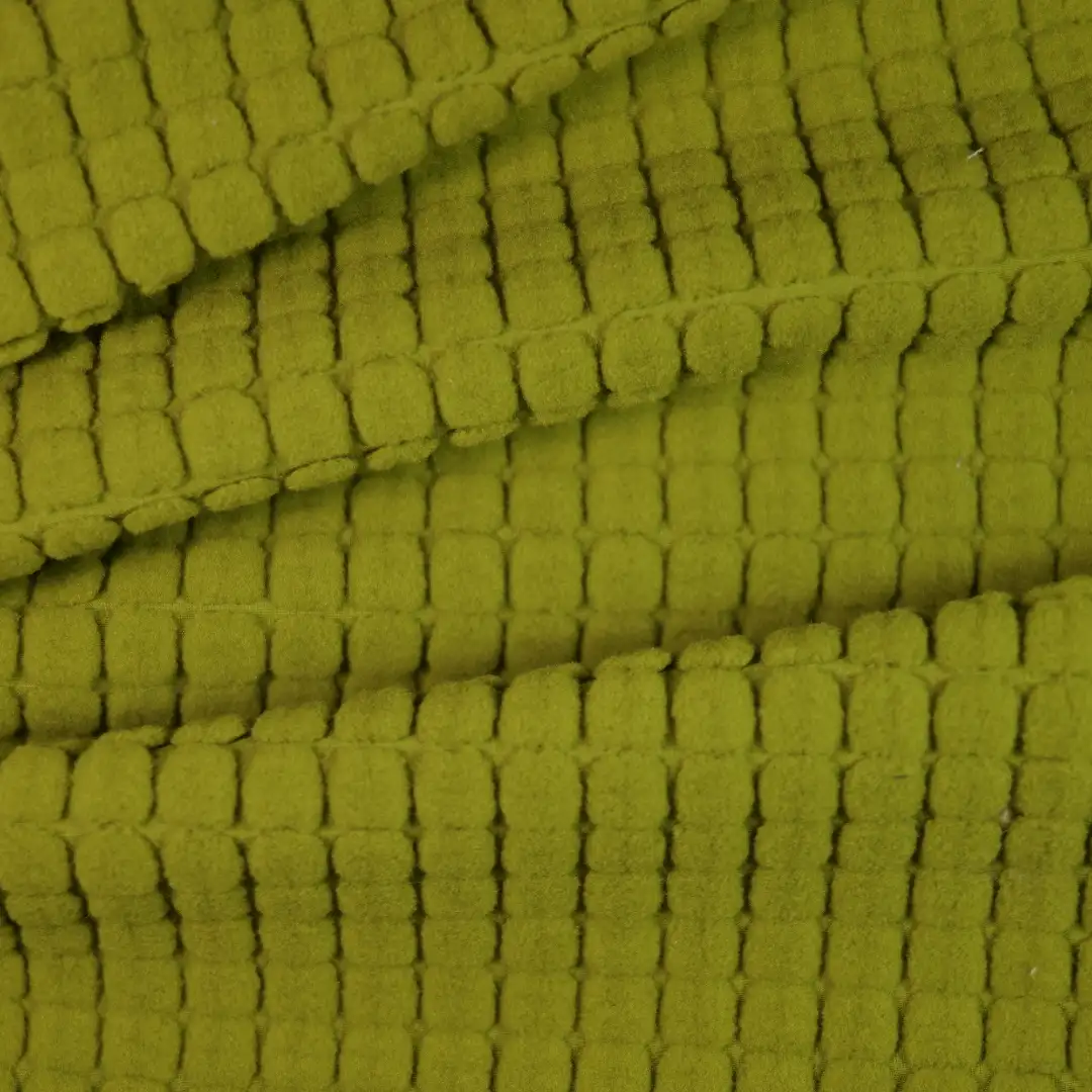 China Fabric for Jackets,Blazer,Suit Polar Fleece Knit Fabric Polyester Spandex Green color buy from China wholesaler bulk order at wholesale price free worldwide shipping Alibaba