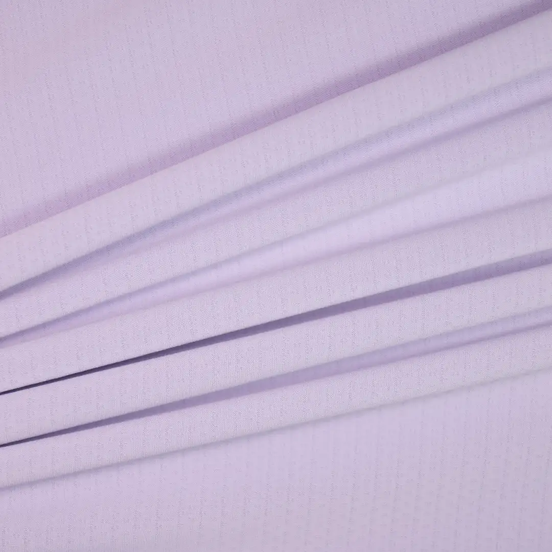 China Fabric for T-Shirt,Yoga Clothes,Yoga Pants Jacquard Knit Fabric Polyester Spandex Purple color buy from China wholesaler bulk order at wholesale price free worldwide shipping Alibaba