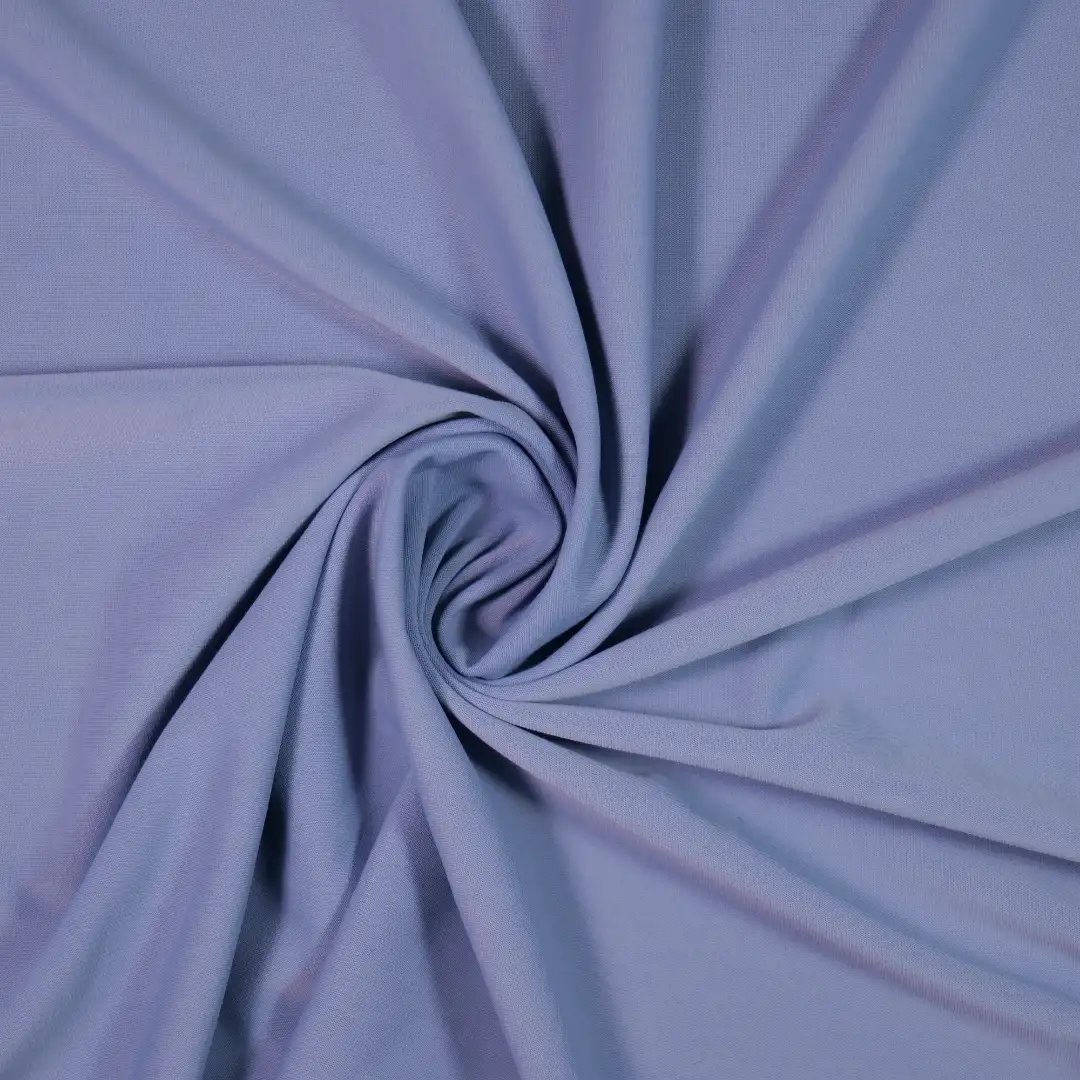 China Fabric for T-Shirt,Yoga Clothes,Yoga Pants Four-way Stretch (Bi-Stretch) Knit Fabric Polyester Spandex Blue color buy from China wholesaler bulk order at wholesale price free worldwide shipping Alibaba