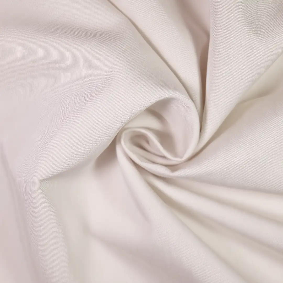 China Fabric for Suit Trouser,Blazer,Trench Coat,Suit Cotton Twill Natural Woven Fabric Viscose Nylon Ivory color buy from China wholesaler bulk order at wholesale price free worldwide shipping Alibaba