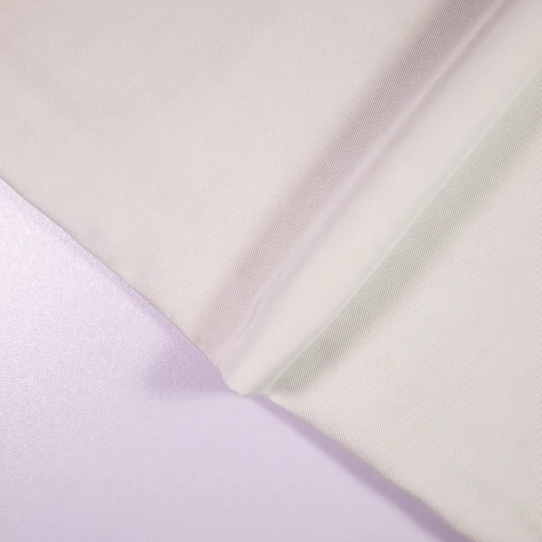 China Fabric for Suit Trouser,Blazer,Trench Coat,Suit Cotton Twill Natural Woven Fabric Viscose Nylon Ivory color buy from China wholesaler bulk order at wholesale price free worldwide shipping Alibaba