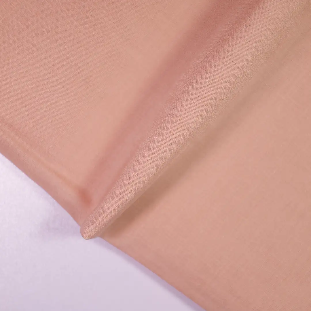 China Fabric for Shirt,Pants,T-Shirt,Polo Shirt,Blouse,Crop Top Tencel Plain Natural Woven Fabric Tencel Linen Salmon color buy from China wholesaler bulk order at wholesale price free worldwide shipping Alibaba
