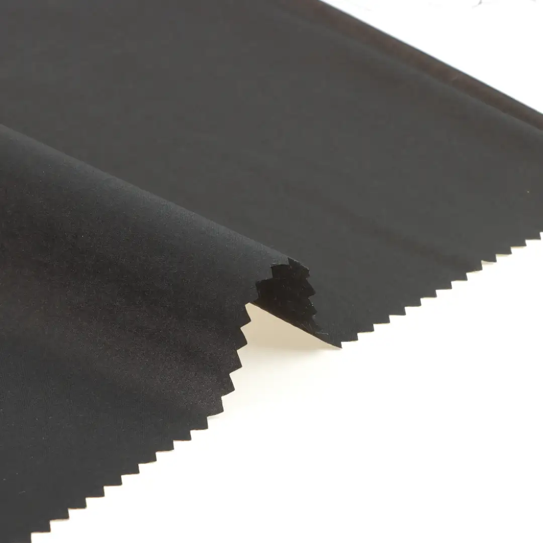 China Fabric for Jackets,Trench Coat,Down Jacket,Padded Jacket Nylon Crepe Synthetic Woven Fabric Nylon Black color buy from China wholesaler bulk order at wholesale price free worldwide shipping Alibaba