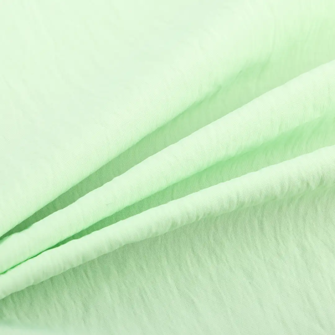 China Fabric for Jackets,Jogger,Down Jacket,Padded Jacket,Light Jacket Crepe Woven Blended Fabric Polyester Nylon Green color buy from China wholesaler bulk order at wholesale price free worldwide shipping Alibaba