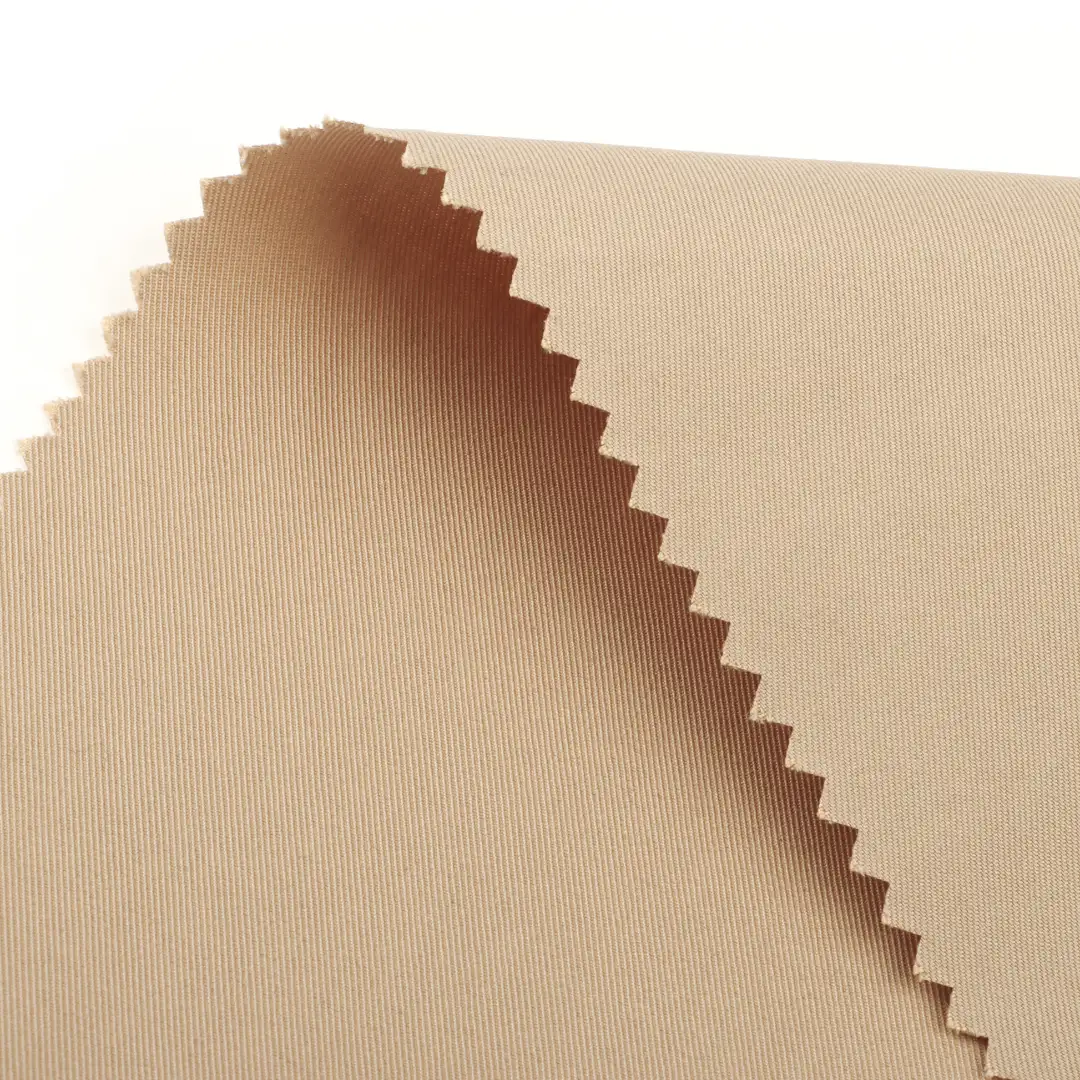 China Fabric for Pants,Skirt,Trench Coat,Skirt  TC Twill Woven Blended Fabric Cotton Polyester Camel color buy from China wholesaler bulk order at wholesale price free worldwide shipping Alibaba