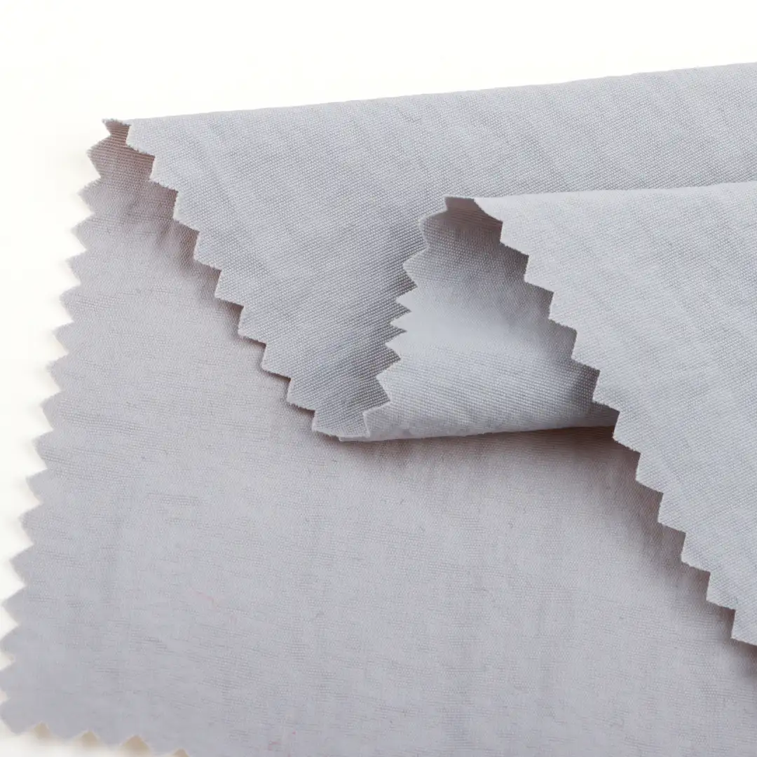China Fabric for Hoodie,Loungewear,Tracksuits Taslon Synthetic Woven Fabric Nylon grey color buy from China wholesaler bulk order at wholesale price free worldwide shipping Alibaba