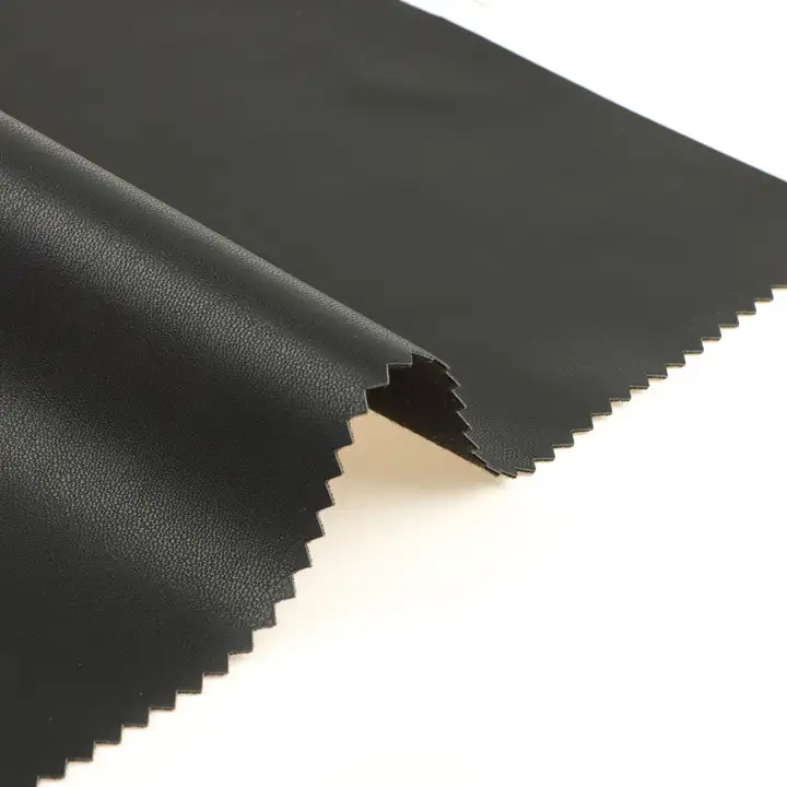 China Fabric for Jackets,Blazer,Skirt,Trench Coat Bonded fabric Bonded fabric Polyurethane (PU) Black color buy from China wholesaler bulk order at wholesale price free worldwide shipping Alibaba