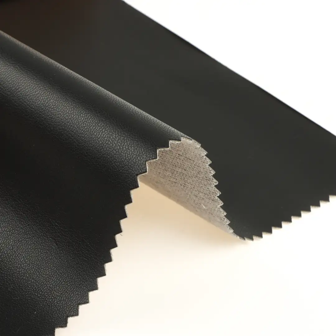 China Fabric for Jackets,Blazer,Trench Coat,Skirt  Bonded fabric Bonded fabric Polyurethane (PU) Black color buy from China wholesaler bulk order at wholesale price free worldwide shipping Alibaba