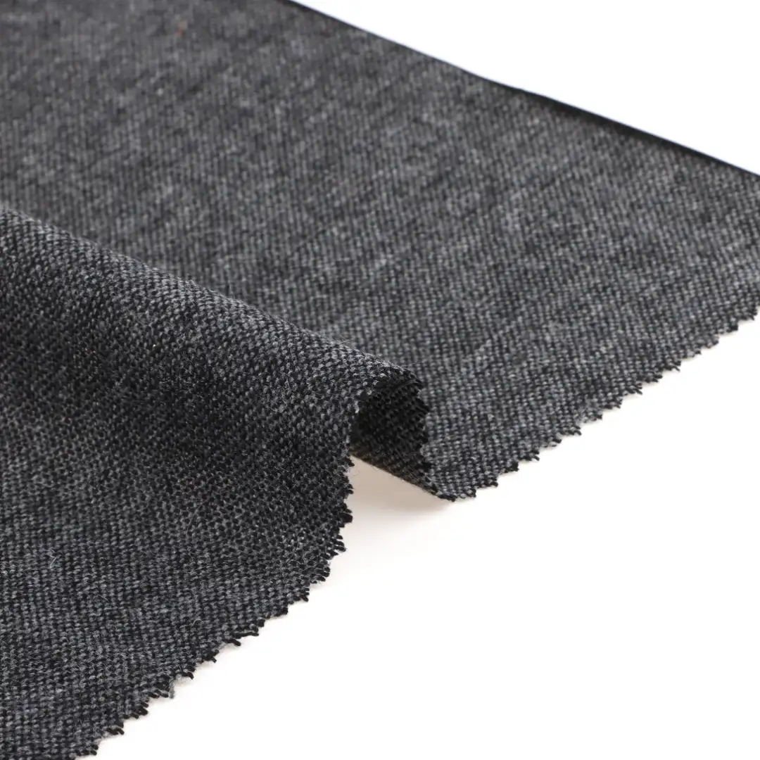 China Fabric for Pants,Overcoat,Suit,Skirt  Woolen Tweed Woolen Wool Other gray color buy from China wholesaler bulk order at wholesale price free worldwide shipping Alibaba