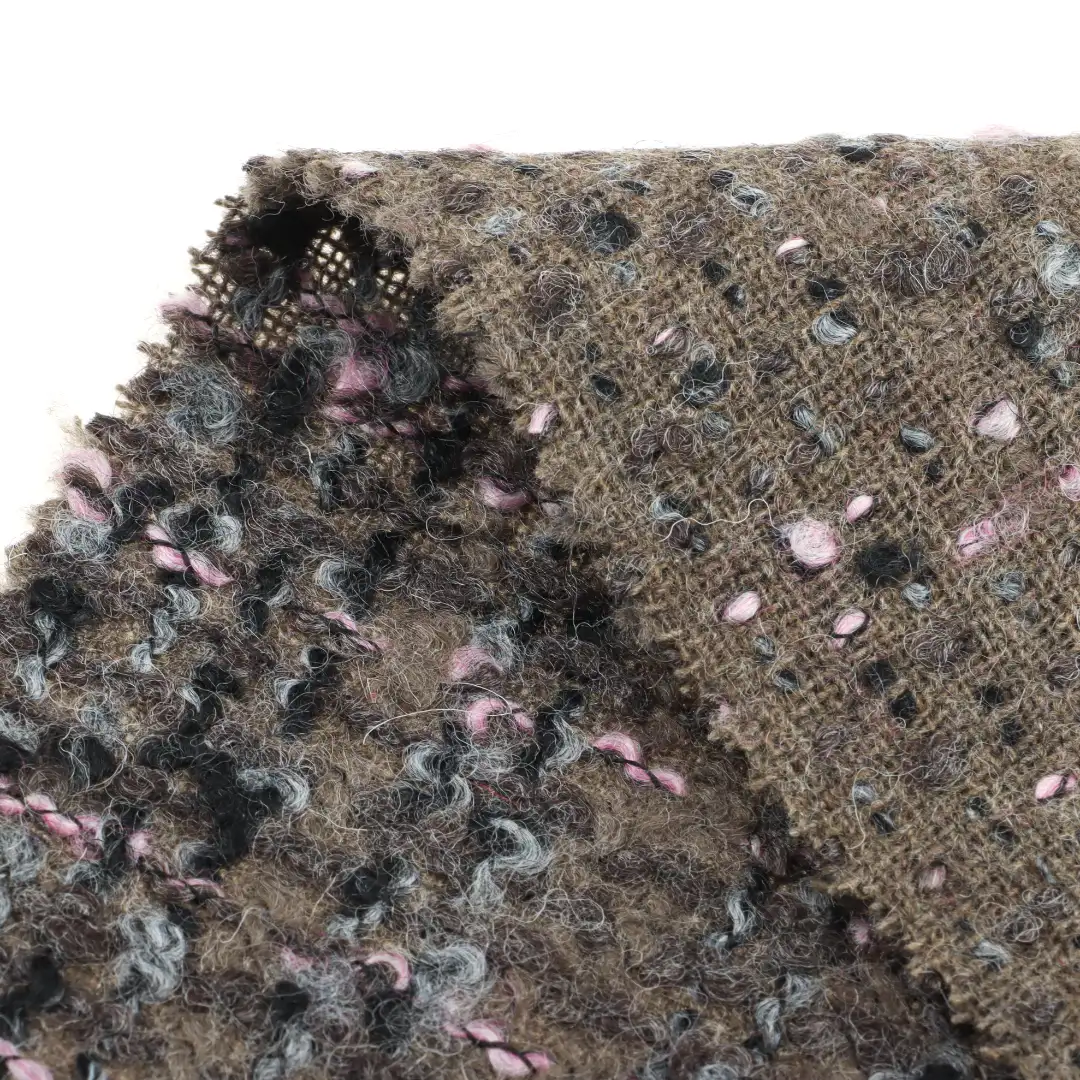 China Fabric for Blazer,Overcoat,Skirt  Chanel-Style Fabric Woolen Wool Other check color buy from China wholesaler bulk order at wholesale price free worldwide shipping Alibaba