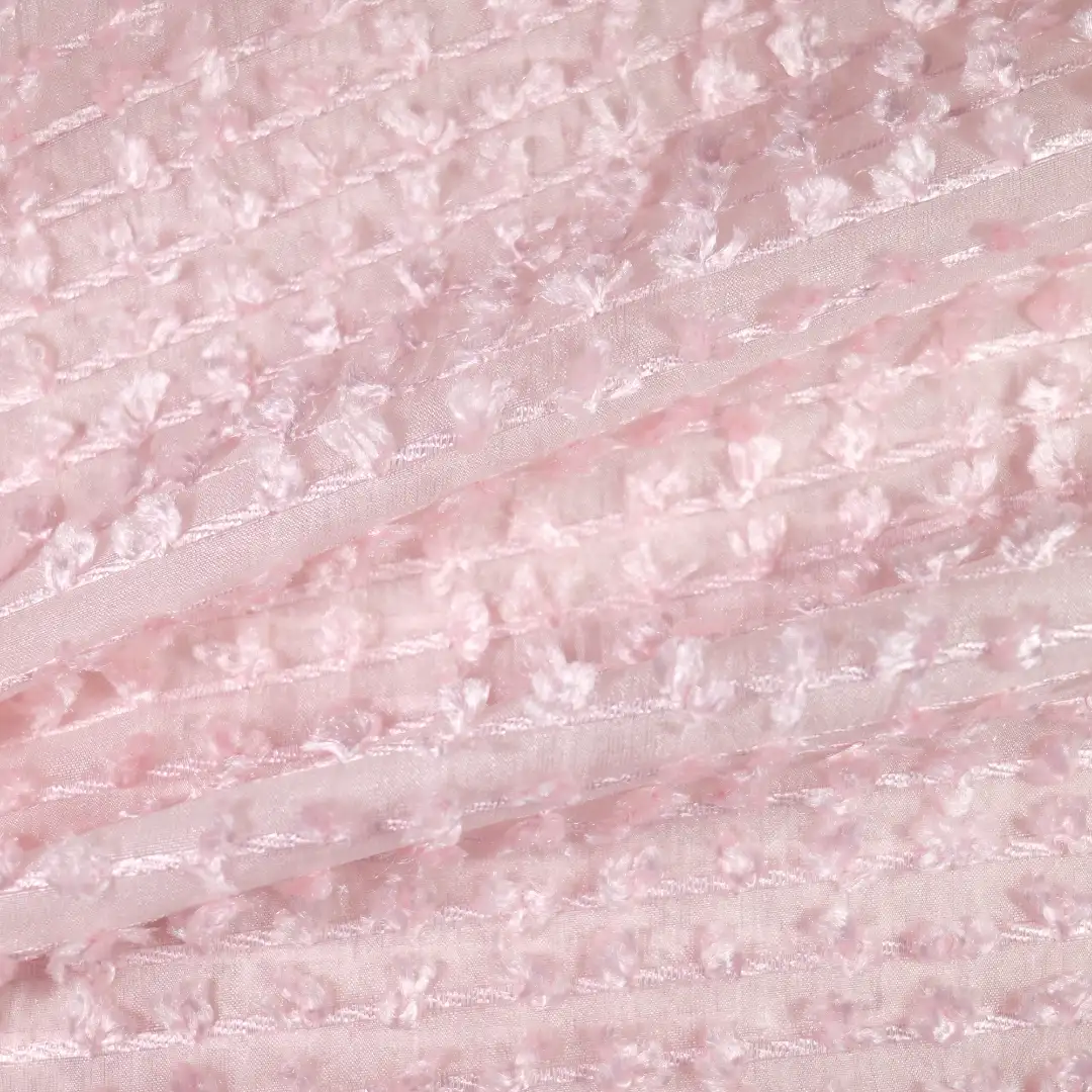 China Fabric for Shirt,Pants,T-Shirt,Crop Top,Skirt Jacquard Woven Blended Fabric Nylon pink color buy from China wholesaler bulk order at wholesale price free worldwide shipping Alibaba