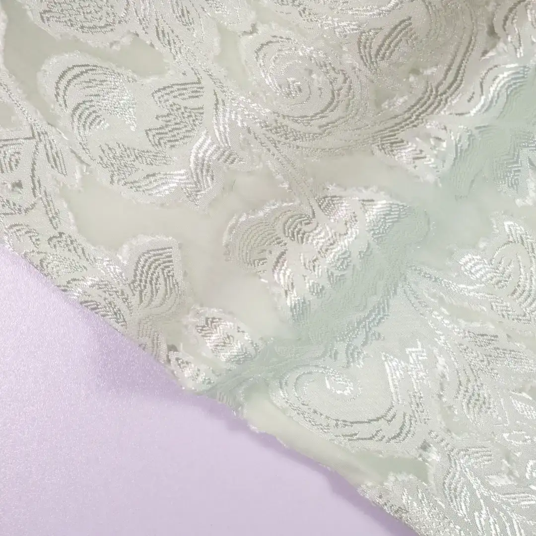 China Fabric for Shirt,Pants,T-Shirt,Tank Top,Skirt Jacquard Synthetic Woven Fabric Nylon light green color buy from China wholesaler bulk order at wholesale price free worldwide shipping Alibaba