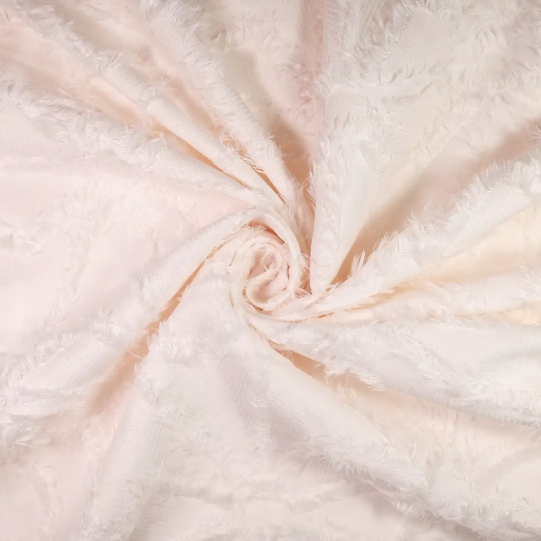 China Fabric for Tank Top,Blouse,Crop Top,Skirt,Shorts Polyester Jacquard Synthetic Woven Fabric Polyester pink color buy from China wholesaler bulk order at wholesale price free worldwide shipping Alibaba