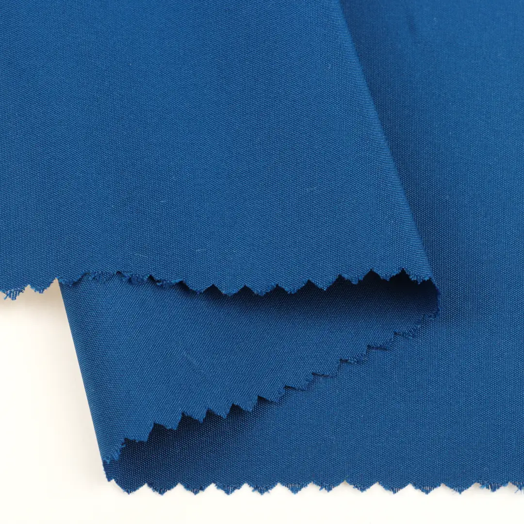 China Fabric for Jackets,Skirt,Jogger,Uniform Polyester Pongee Synthetic Woven Fabric Polyester bule color buy from China wholesaler bulk order at wholesale price free worldwide shipping Alibaba