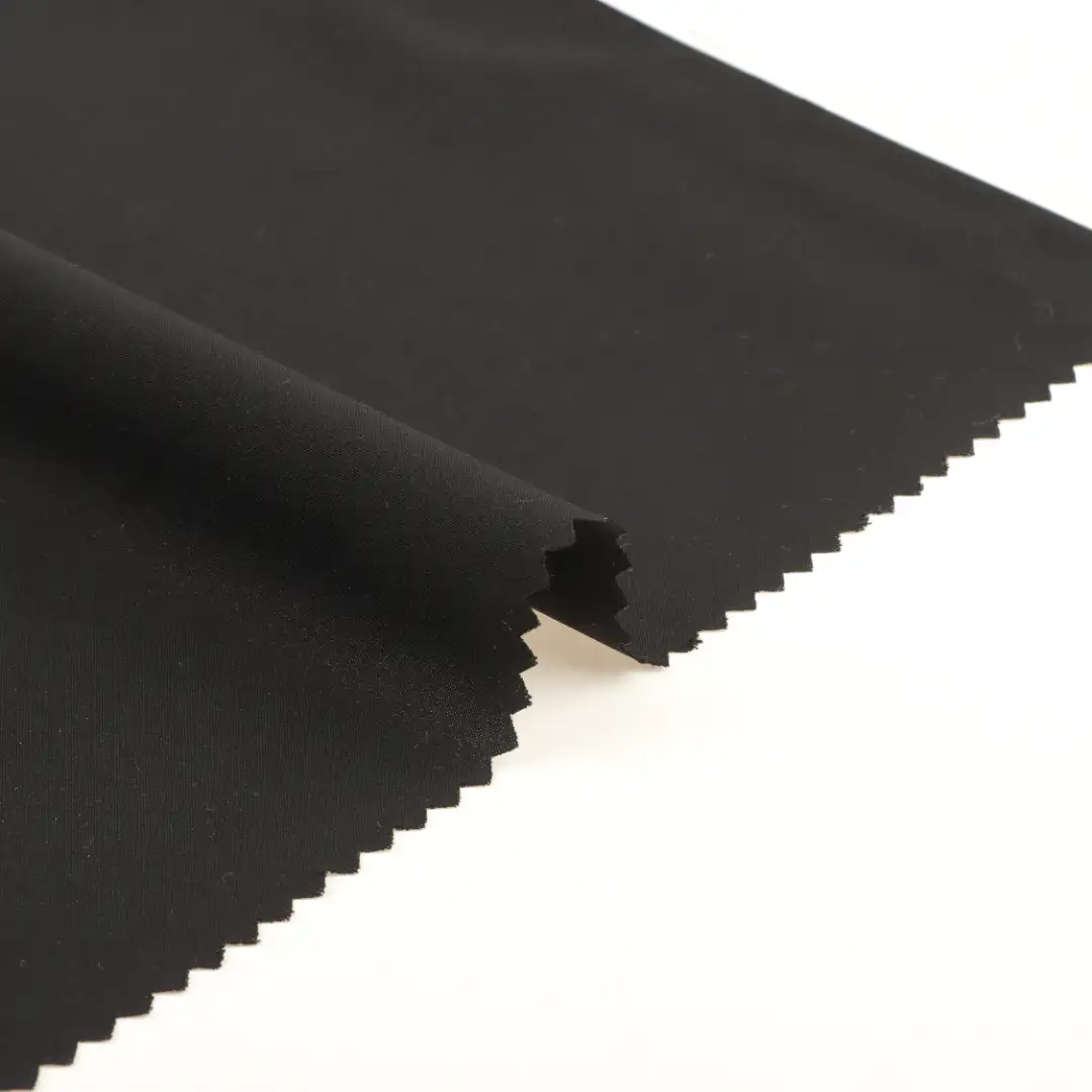 China Fabric for Pants,Yoga Clothes,Interlining Polyester Pongee Synthetic Woven Fabric Polyester black color buy from China wholesaler bulk order at wholesale price free worldwide shipping Alibaba