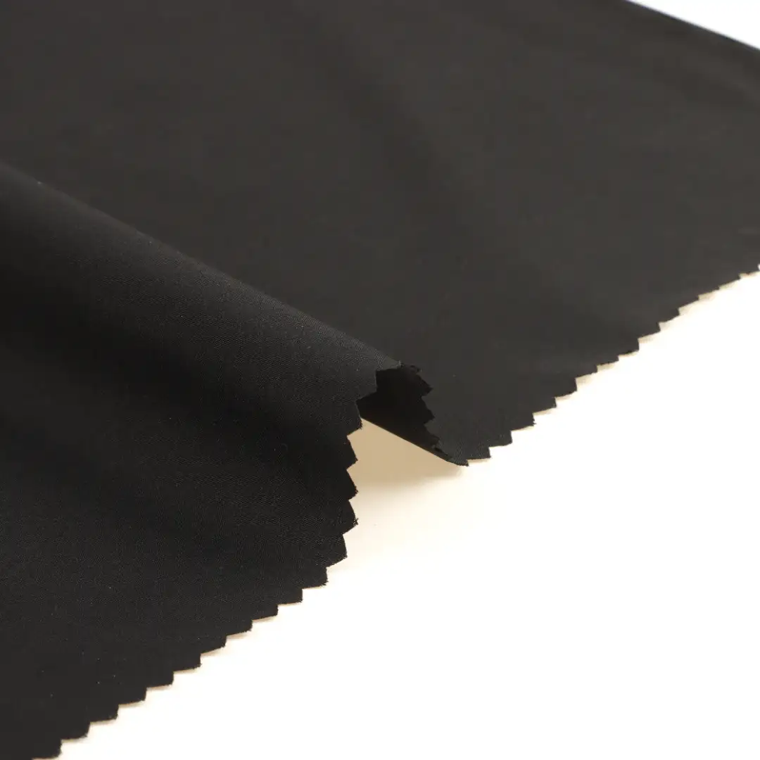 China Fabric for Skirt,Trench Coat,Skirt  Polyester Pongee Synthetic Woven Fabric Polyester black color buy from China wholesaler bulk order at wholesale price free worldwide shipping Alibaba