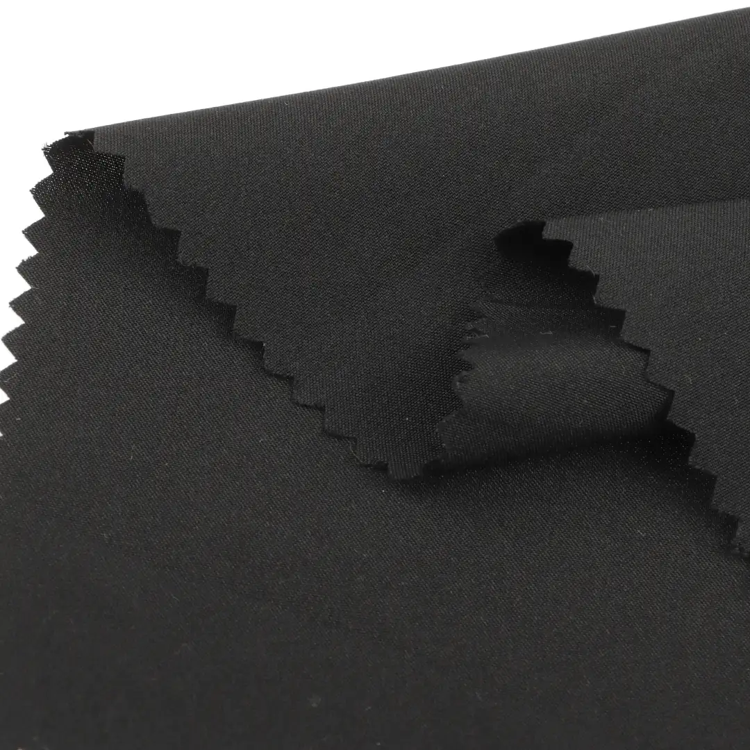 China Fabric for Polo Shirt,Yoga Clothes Polyester Pongee Synthetic Woven Fabric Polyester black color buy from China wholesaler bulk order at wholesale price free worldwide shipping Alibaba