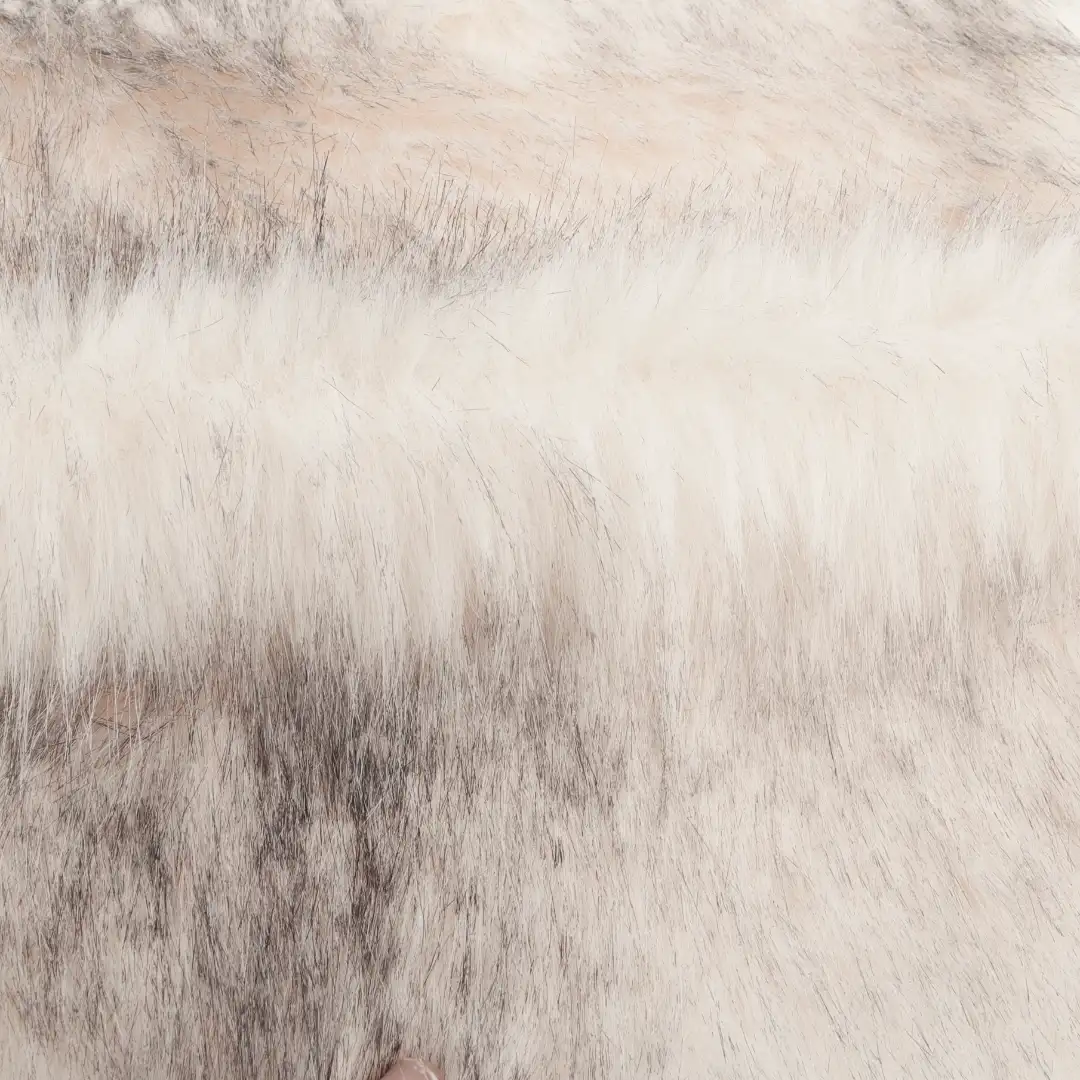 China Fabric for Jackets,Overcoat,Skirt  Fake Fur Knit Fabric Polyester cream color buy from China wholesaler bulk order at wholesale price free worldwide shipping Alibaba