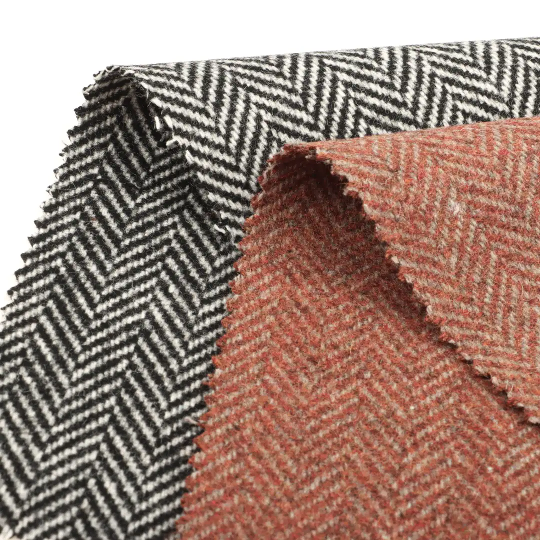China Fabric for Jackets,Overcoat,Waist coat,V-Neck Button Down Vest  Woolen Herringbone Woolen Wool Other stripe color buy from China wholesaler bulk order at wholesale price free worldwide shipping Alibaba