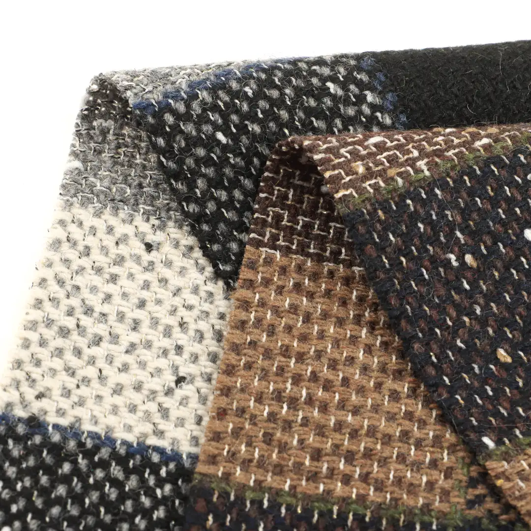 China Fabric for Jackets,Overcoat,Waist coat,Open Waistcoat Woolen Tweed Woolen Other Wool check color buy from China wholesaler bulk order at wholesale price free worldwide shipping Alibaba