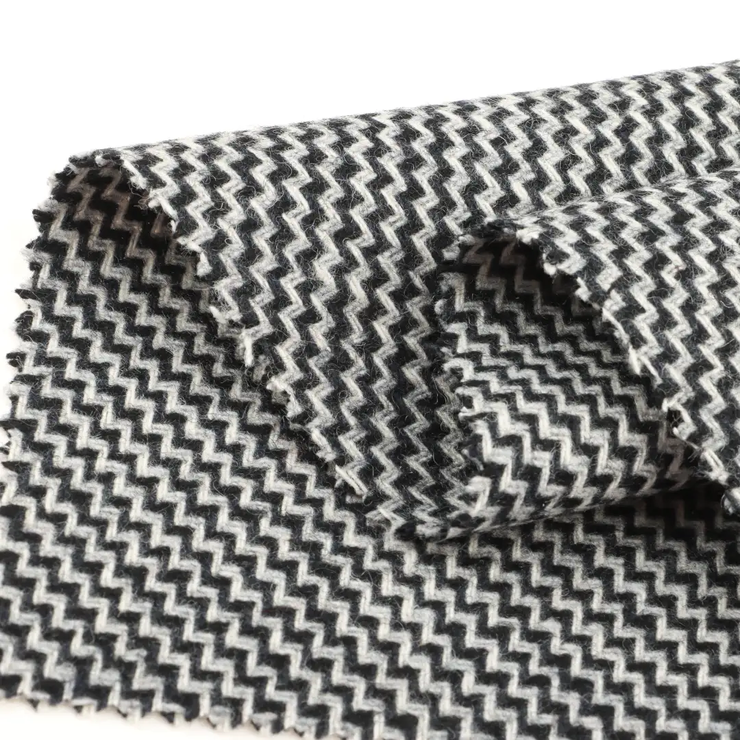 China Fabric for Pants,Jackets,Overcoat,Suit,Skirt  Woolen Tweed Woolen Wool Other black-white color buy from China wholesaler bulk order at wholesale price free worldwide shipping Alibaba