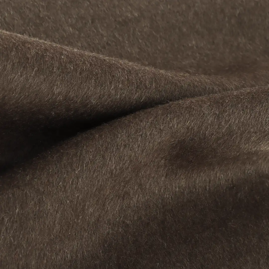 China Fabric for Overcoat,Skirt  Woolen Overcoat Woolen Wool Other Brown color buy from China wholesaler bulk order at wholesale price free worldwide shipping Alibaba