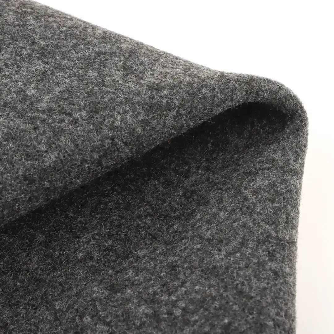 China Fabric for Pants,Skirt Melton Woolen Chemical Fiber Polyester Wool Cashmere dark grey color buy from China wholesaler bulk order at wholesale price free worldwide shipping Alibaba