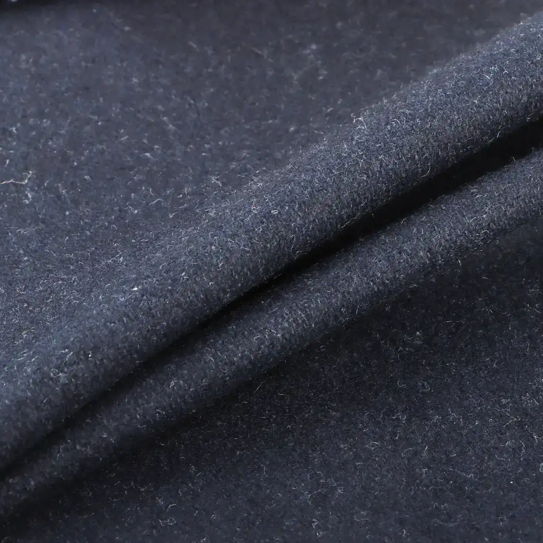 China Fabric for Pants,Skirt,Suit Melton Woolen Other Wool navy color buy from China wholesaler bulk order at wholesale price free worldwide shipping Alibaba