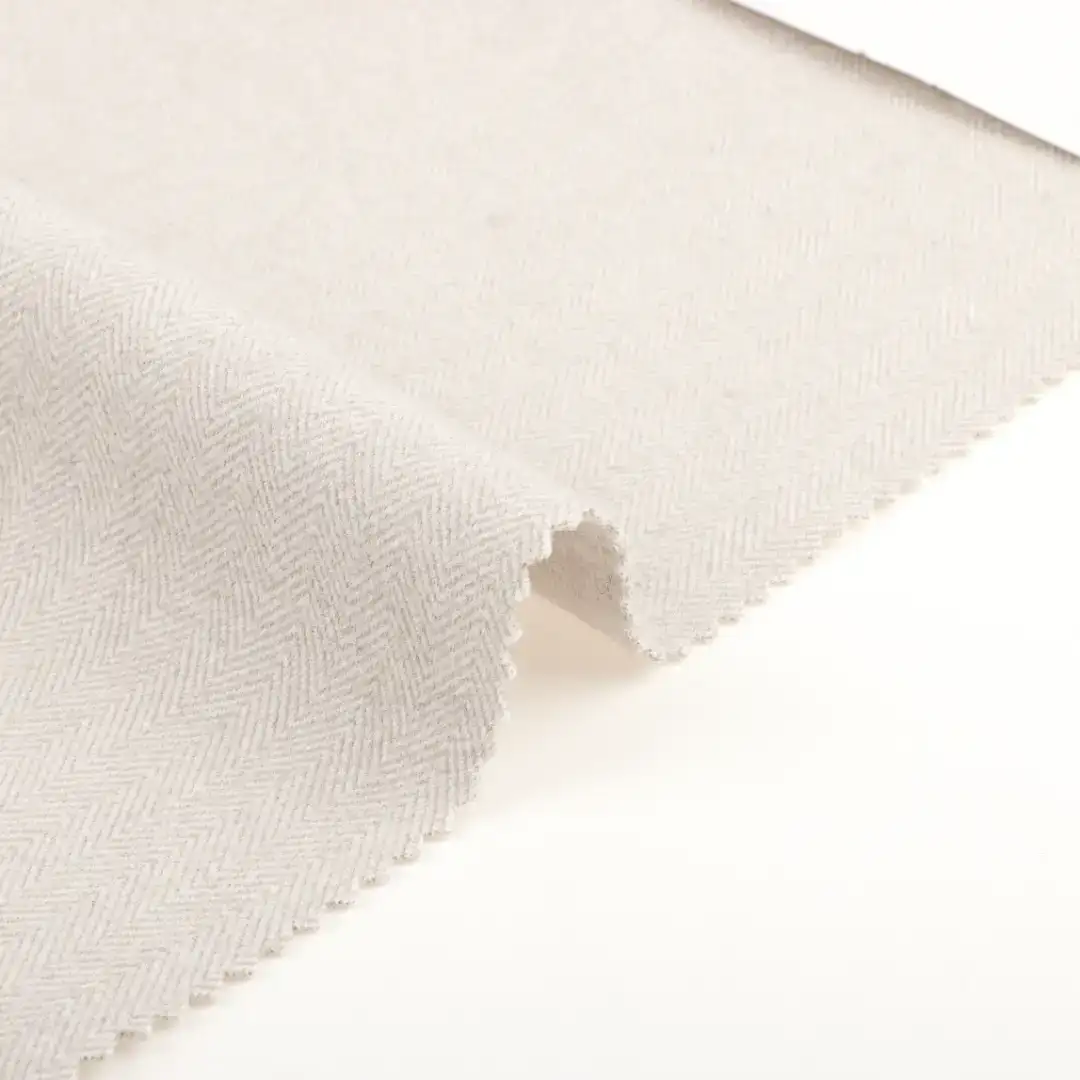 China Fabric for Pants,Jackets,Overcoat,Suit Woolen Herringbone Woolen Polyester Viscose cream color buy from China wholesaler bulk order at wholesale price free worldwide shipping Alibaba