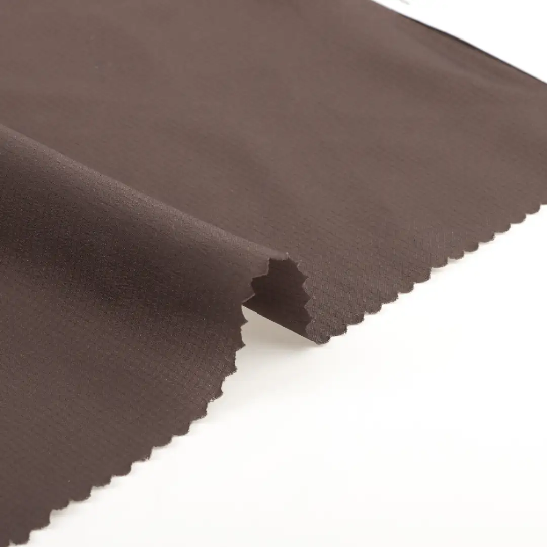 China Fabric for Pants,Hoodie,Skirt ,Tracksuits Nylon Taffeta Synthetic Woven Fabric Nylon Coffee color buy from China wholesaler bulk order at wholesale price free worldwide shipping Alibaba