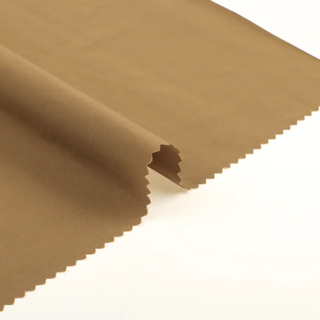 China Fabric for Pants,Skirt,Hoodie,Skirt ,Tracksuits Nylon Taffeta Synthetic Woven Fabric Nylon Khaki color buy from China wholesaler bulk order at wholesale price free worldwide shipping Alibaba