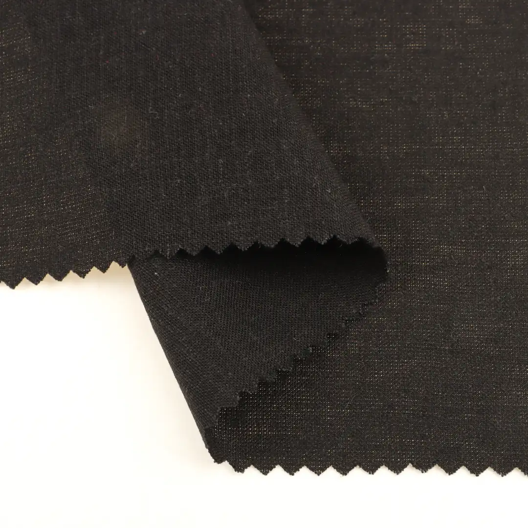 China Fabric for Skirt,Shorts,T-shirt ,Skirt  Linen/Rayon YD Plain Natural Woven Fabric Rayon Linen Black color buy from China wholesaler bulk order at wholesale price free worldwide shipping Alibaba