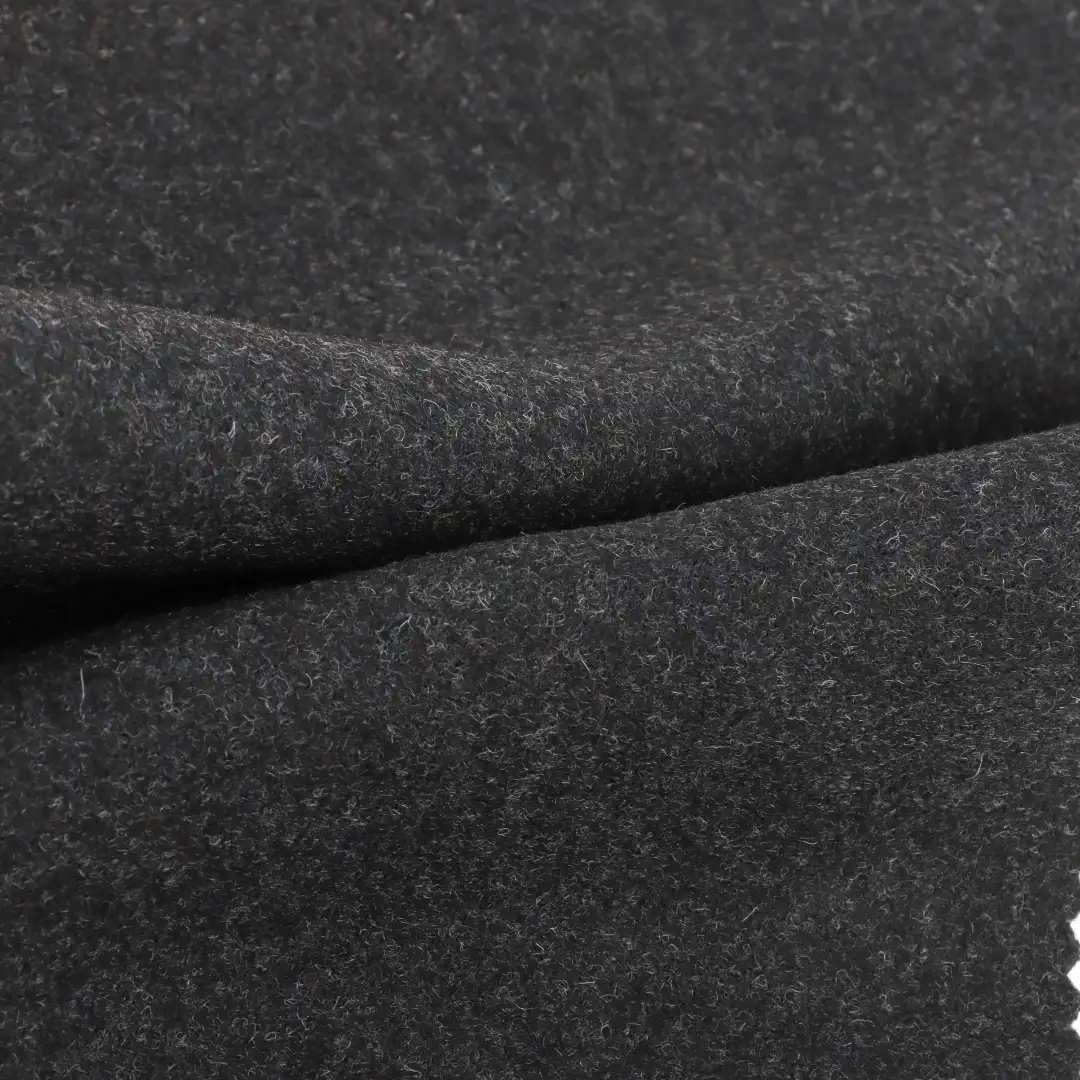 China Fabric for Pants,Jackets,Overcoat,Suit Melton Woolen Wool Polyester Nylon Charcoal color buy from China wholesaler bulk order at wholesale price free worldwide shipping Alibaba