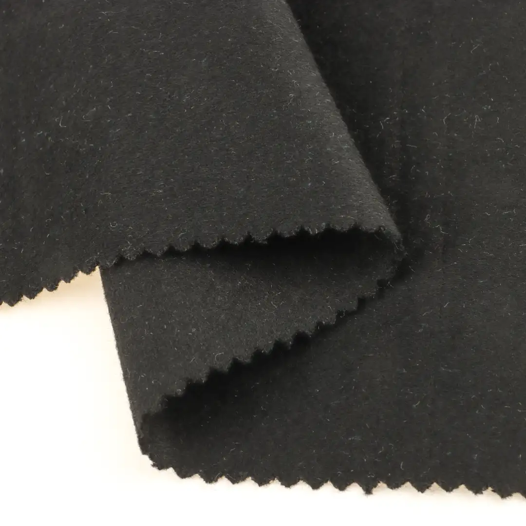 China Fabric for Pants,Overcoat,Suit,Skirt  Woolen Overcoat Woolen Wool Other Black color buy from China wholesaler bulk order at wholesale price free worldwide shipping Alibaba